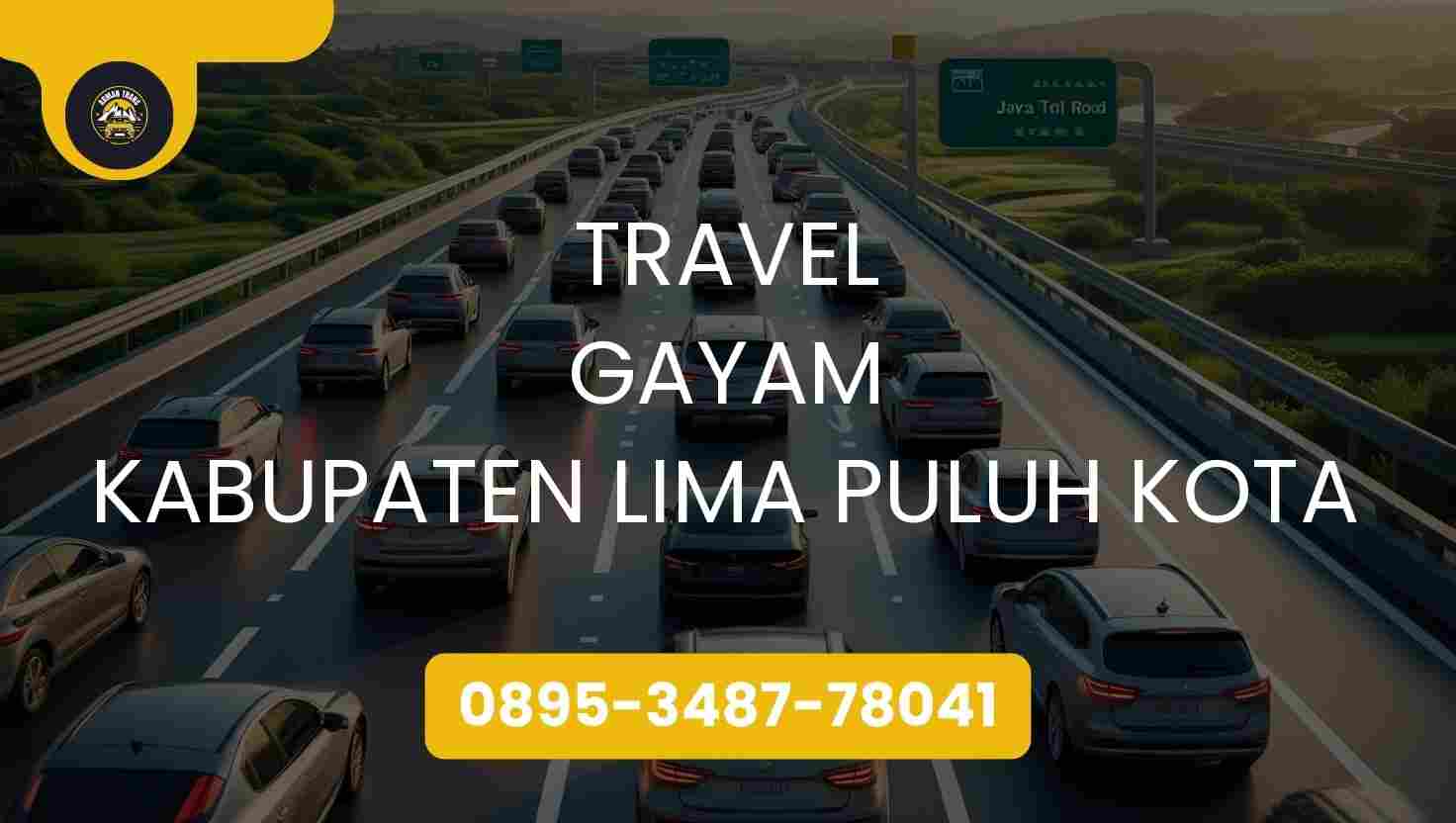 Travel Gayam Kabupaten Lima Puluh Kota Terpercaya 2025
