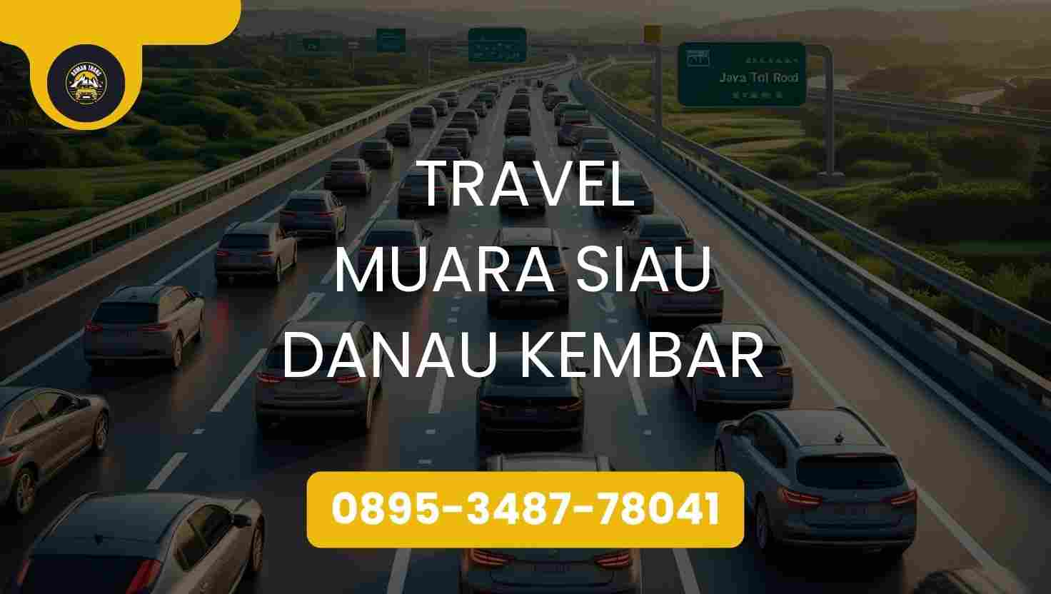 Travel Muara Siau Danau Kembar Terpercaya 2026